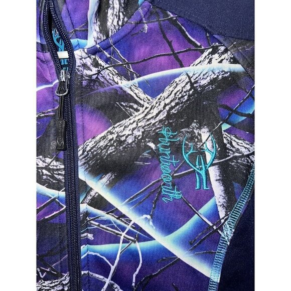 Huntworth Full Zip Jacket Oak Tree UltraViolet Size Small Women’s R - Picture 2 of 8